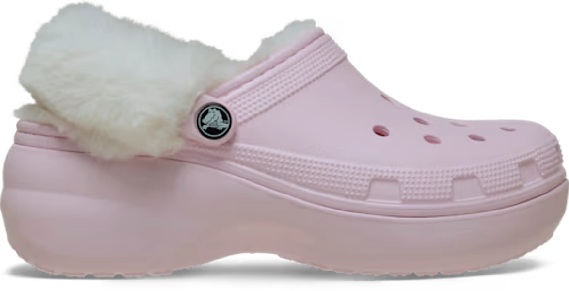 Classic Platform Fuzz Lined Clog