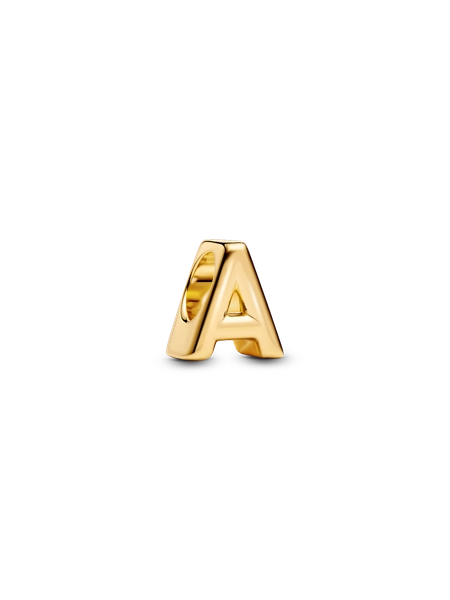 Letter A Alphabet Charm
