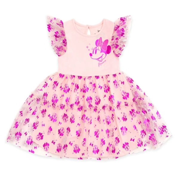 Disney Minnie Mouse Toddler Girls Dress Pink 4T