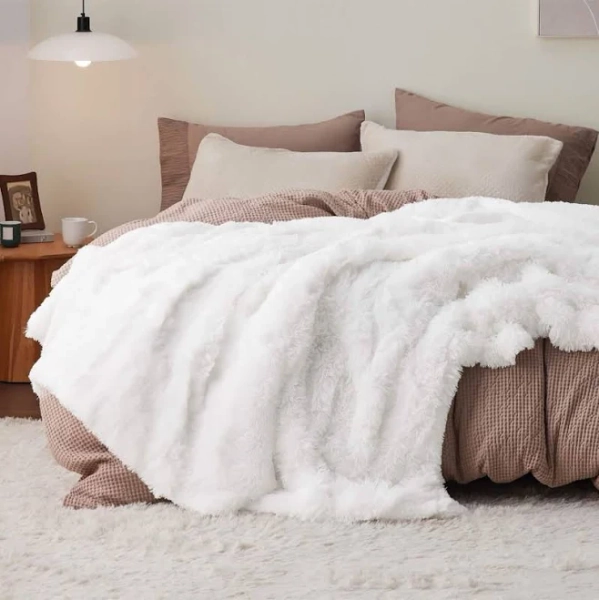 GentleSoft Fuzzy Faux Fur Blanket