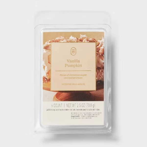 6ct Vanilla Pumpkin Wax Melts 2.5oz - Threshold™