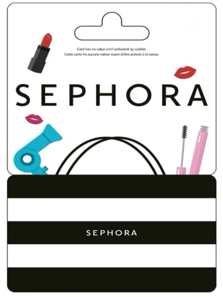 Carte cadeau Sephora