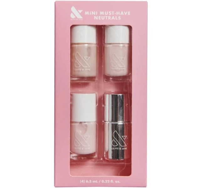 Olive & June Mini Neutrals Nail Polish Set
