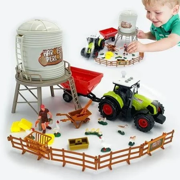 Farm Animals Toys Set
