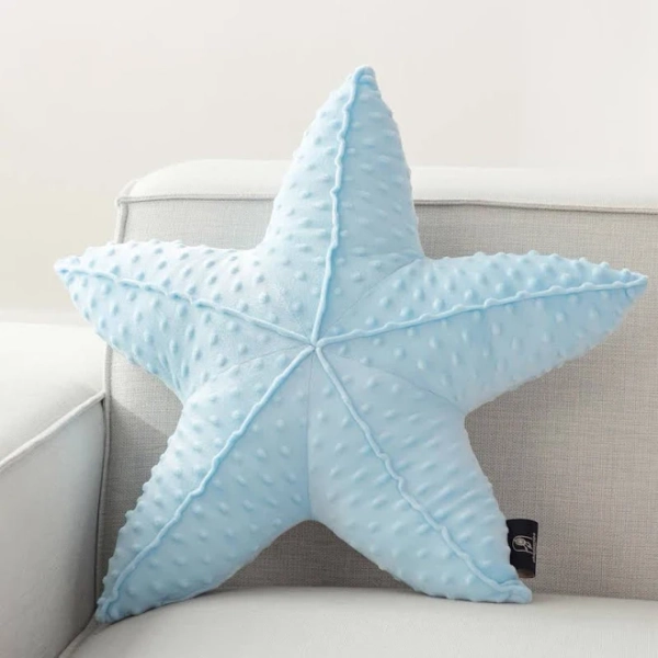 Phantoscope Starfish Shaped Velvet Throw Pillow