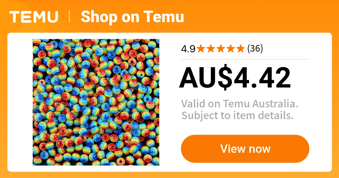100pcs 6 8 10mm striped multicolor loose beads straight hole - Temu Australia