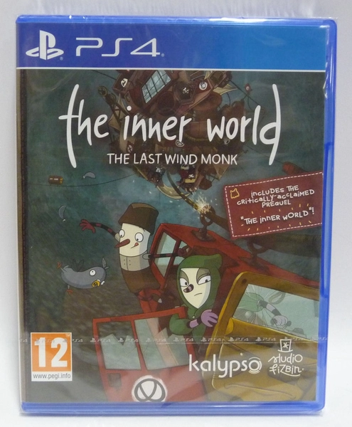 THE INNER WORLD THE LAST WIND MONK - PLAYSTATION 4 NEW REGION FREE