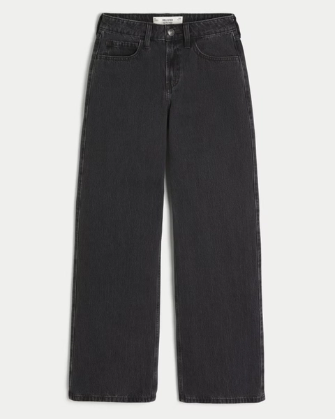 High-Rise Baggy Jeans