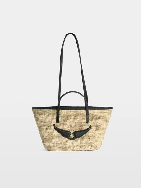 Mini Wings Basket Bag bag black women