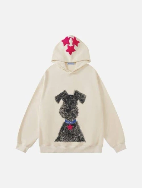 Aelfric Eden Women's Graffiti Dog Eden Star Hoodie