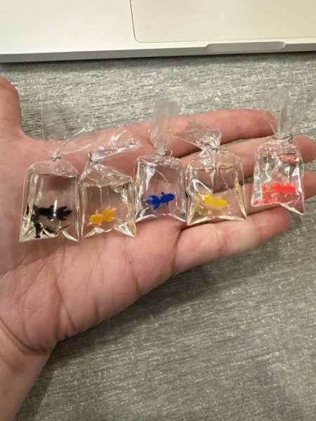 Dollhouse Miniature Pet Fish Bag
