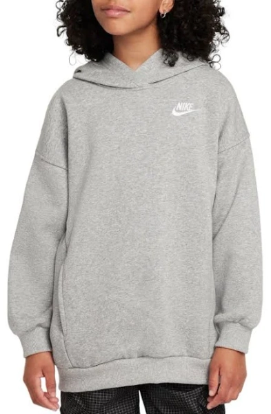 Nike Girls' Club Fleece Oversized Hoodie