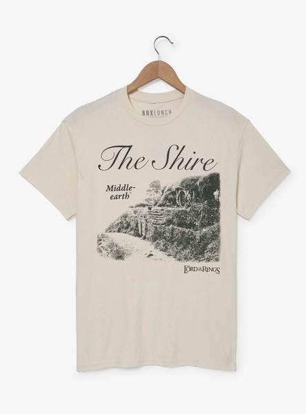The Lord of The Rings The Shire Tonal Portrait T-Shirt - BoxLunch Exclusive