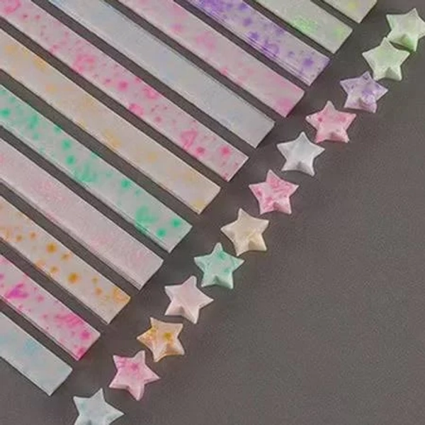 Lucky Star Folding Paper Strips