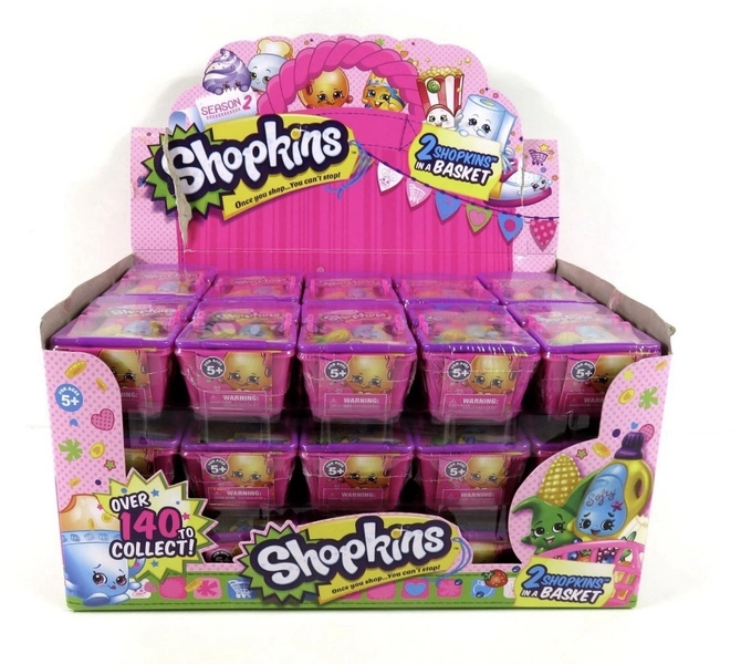 Shopkins Season 2 Lot 30 New Sealed 2 Packs + Display Box