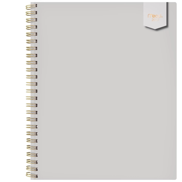 Mead® Glacier Grey SM W/M Planner, 2027