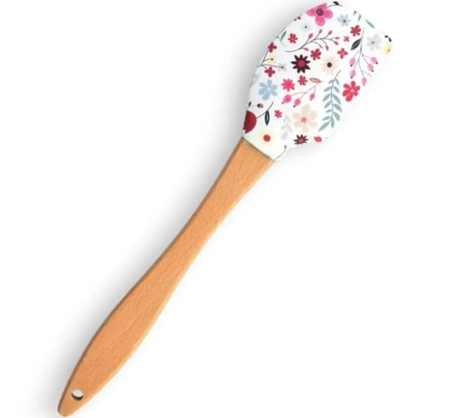 Floral Silicone Spatula