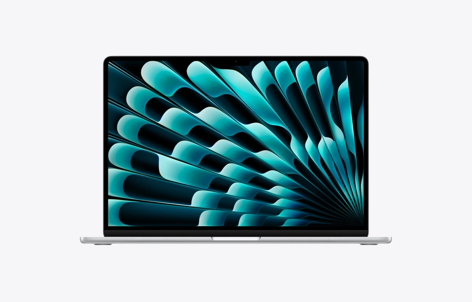 MacBook Air, 15 inç, M5 çip, 10 çekirdekli CPU, 10 çekirdekli GPU, Gümüş, 32 GB bellek, 4 TB depolama