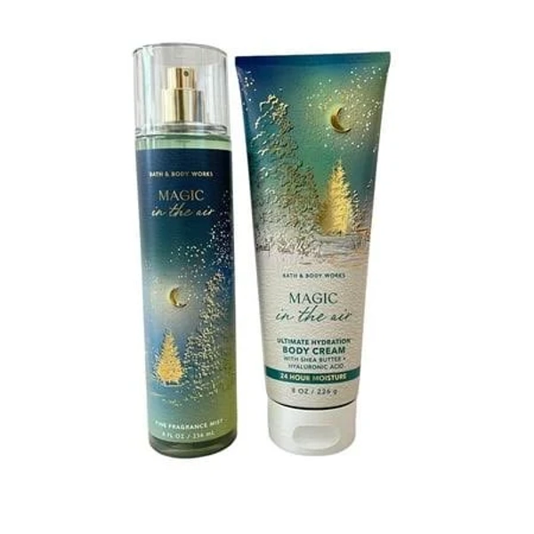 Bath & Body Works Magic In The Air Fragrance Mist & Body Cream Set