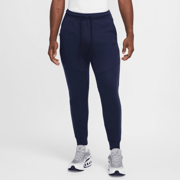 Nike Tech Men's Fleece Joggers - Obsidian/Black - Size XS