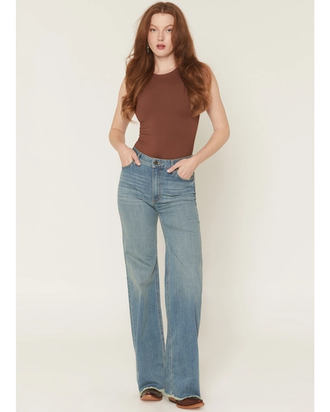 Product Name: 
Kimes Ranch Women's Olivia Medium Wash High Rise Wide Leg Jeans