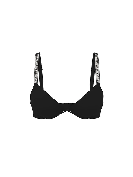 Buy Logo Shine Strap Lightly Lined Low-Cut Demi Bra - Order Very Sexy Online | Victoria's Secret Australia