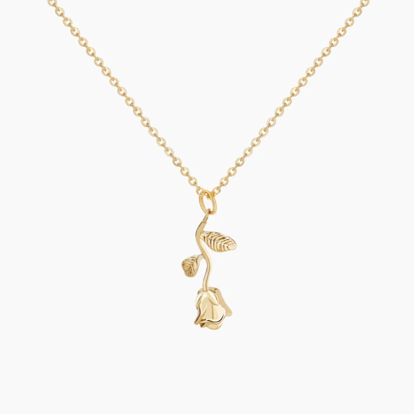 Rose Pendant Necklace