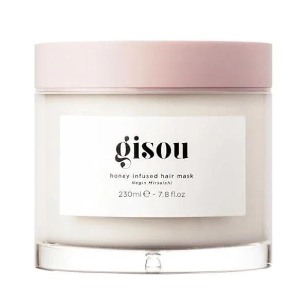 Gisou Honey Infused Hair Mask to Hydrate and Repair for Softer, Stronger, More Manageable Hair (7.8 Fl. Oz)
