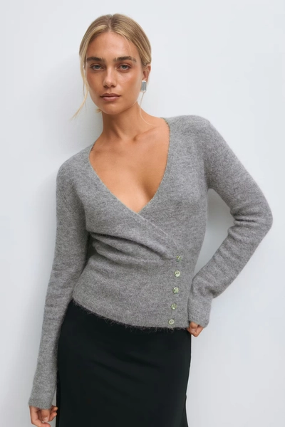 Alpaca blend knitted top