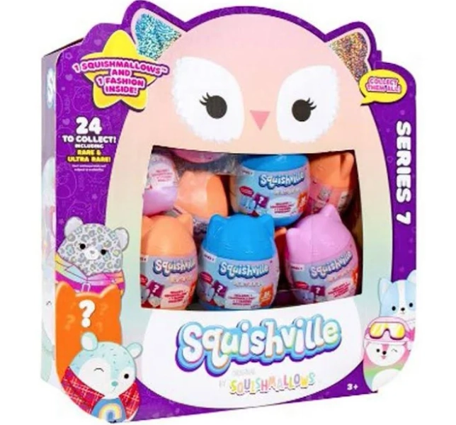 Squishmallows Squishville Mystery Mini Plush