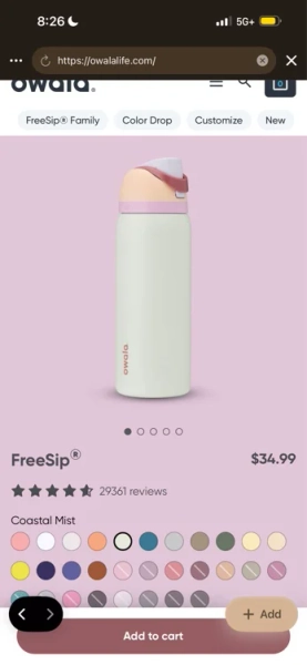 FreeSip- Coastal Mist