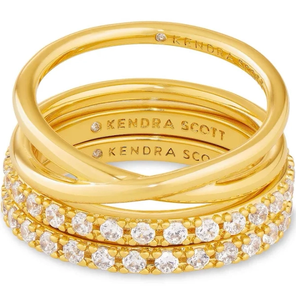 kendra scott Livy Ring Set of 3