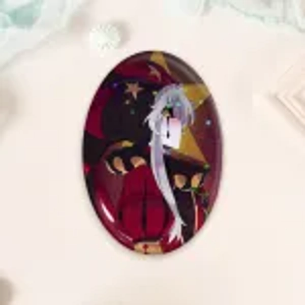 Pierrot - Oval Badge by _soulless_human_ - ACGGOODS
