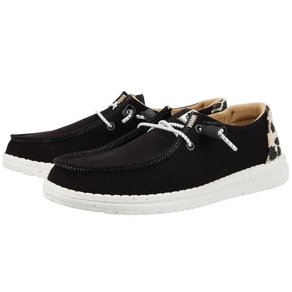 Hey Dude Wendy Leopard Women's Shoes