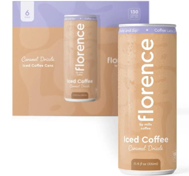 Florence by Mills Coffee Caramel Drizzle Iced Latte