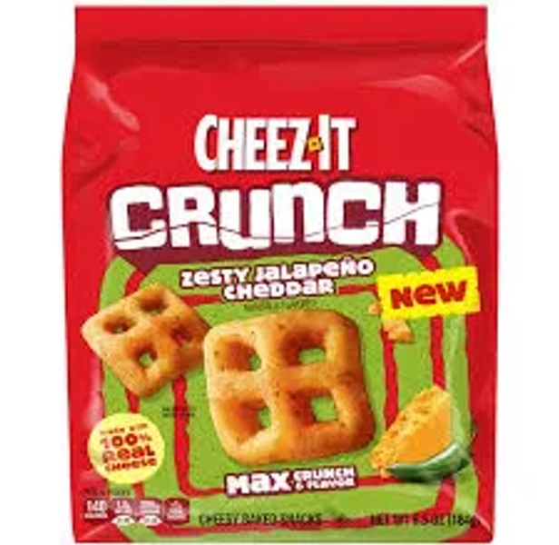 Cheez-It Zesty Jalapeno Cheddar Cheesy Baked Snacks