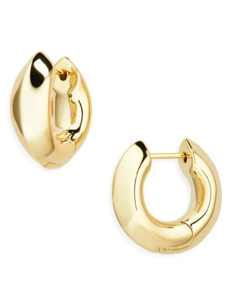 Kendra Scott Mikki Metal Huggie Earrings