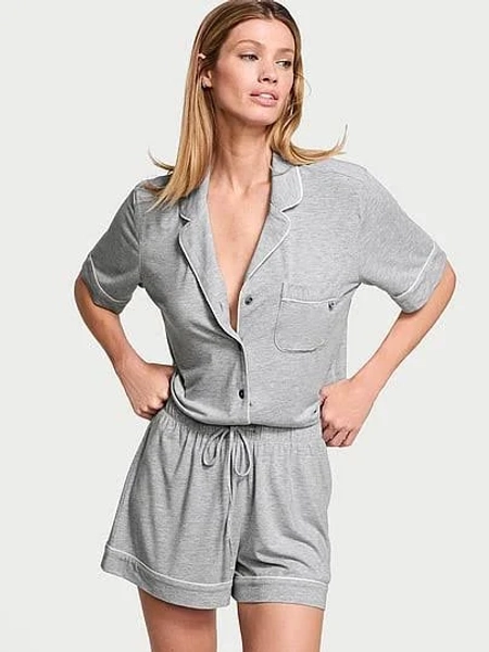 Victoria's Secret Women's Soft Short Print Pajama Set