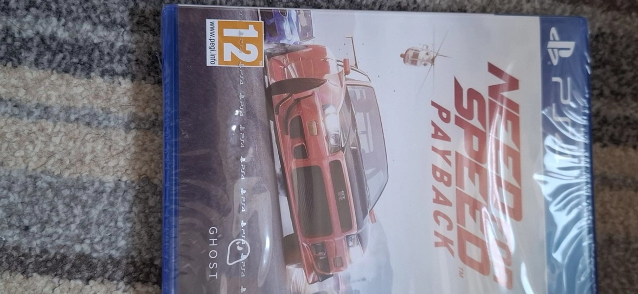 PS4 Need for Speed Payback - Sealed - disc loose in case