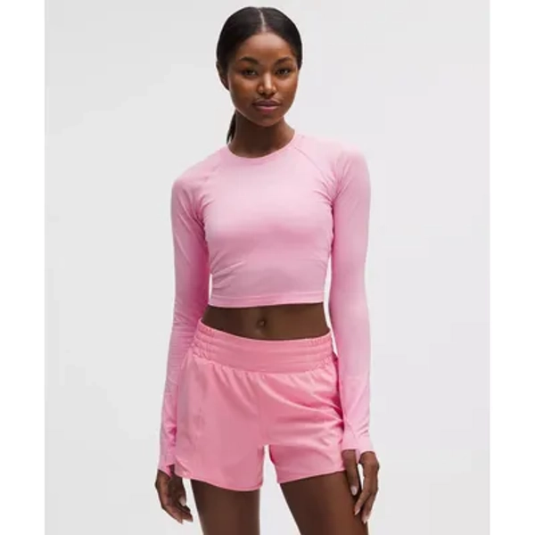 Swiftly Tech Cropped Long-Sleeve Shirt 2.0
