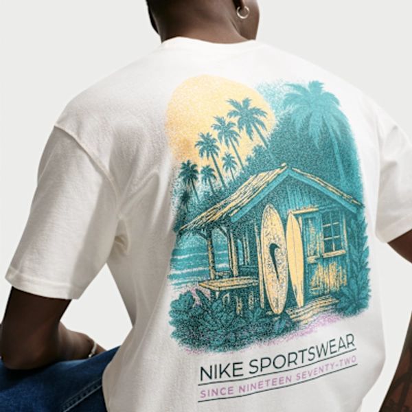 Nike Sportswear T-Shirt - Sail - Size S