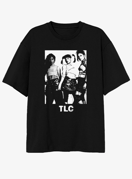TLC Black & White Group Photo T-Shirt