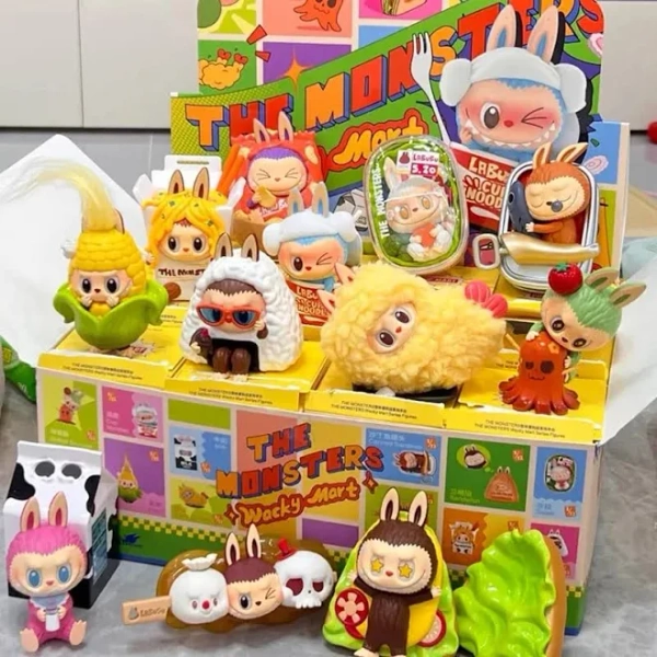 2025 Original Genuine Labubu Weird Taste Convenience Store Series Blind Box Exquisite Figurine and