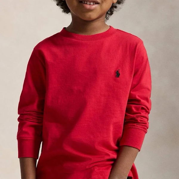 Polo Ralph Lauren Boys' Cotton Jersey Long-Sleeve T-Shirt