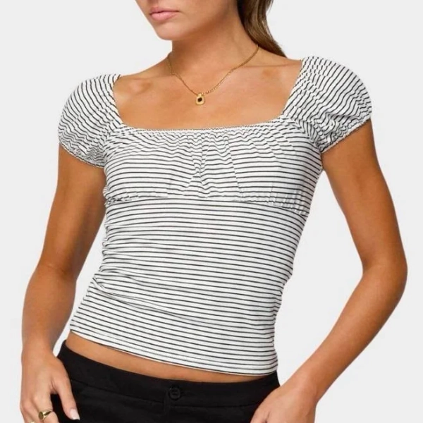 Edikted Women's Oleana Gathered Bust Top
