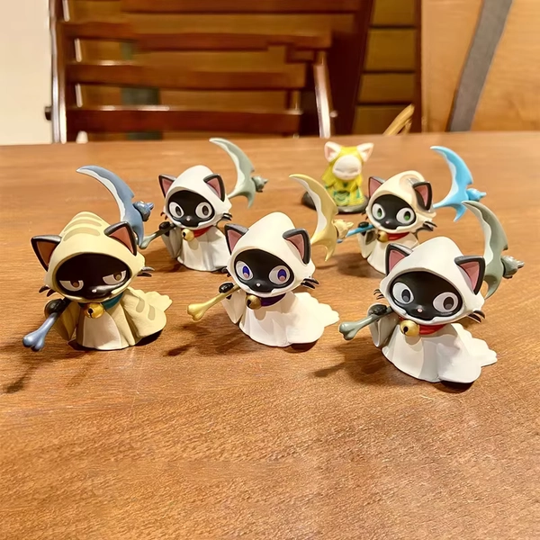 New In Stock Sickle Reaper Cat Twisted Egg Blind Box Reaper Shaped Cat Action Figure Collection Ornament Perfect Christmas Gifts - AliExpress 26