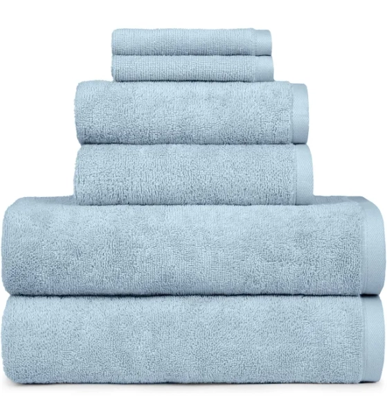 Better Homes & Gardens PowerLoft Airrich 6-Piece Bath Towel Set