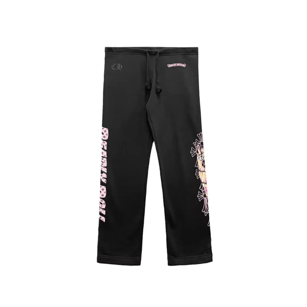 Chrome Hearts X Deadly Doll Pink Comic Girl Pants
