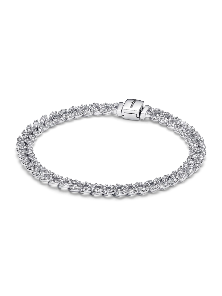 Pavé Cuban Chain Bracelet