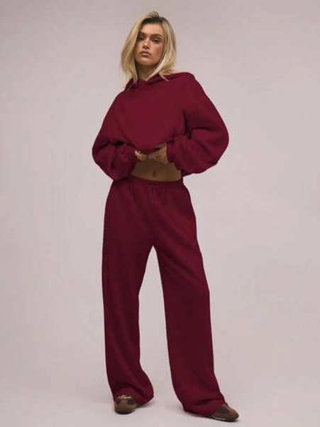 MUSERA Oversized Fleece Sweatpants  Casual Autumn Lounge Joggers Christmas Winter Cosy